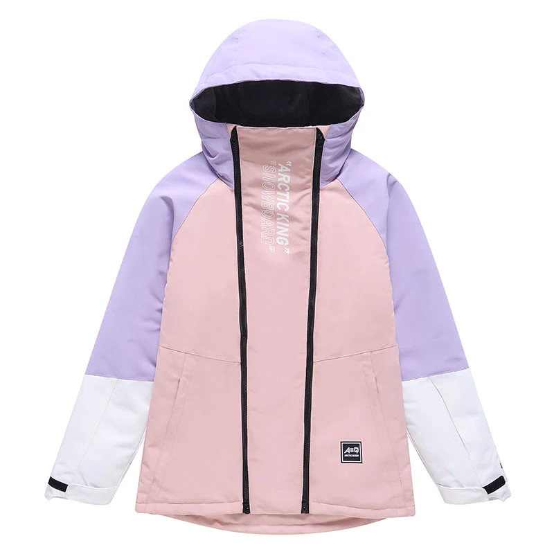 Women's Arctic Queen Winter Impression Zip Snow Jacket - Image 15