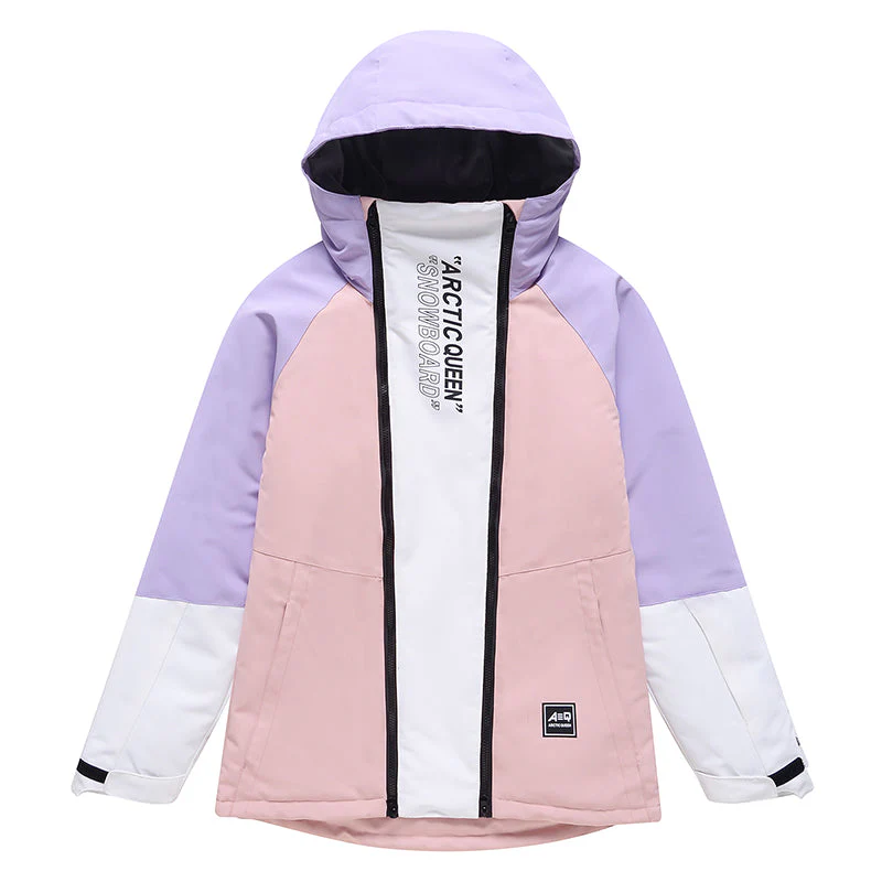 Women's Arctic Queen Winter Impression Zip Snow Jacket - Image 16
