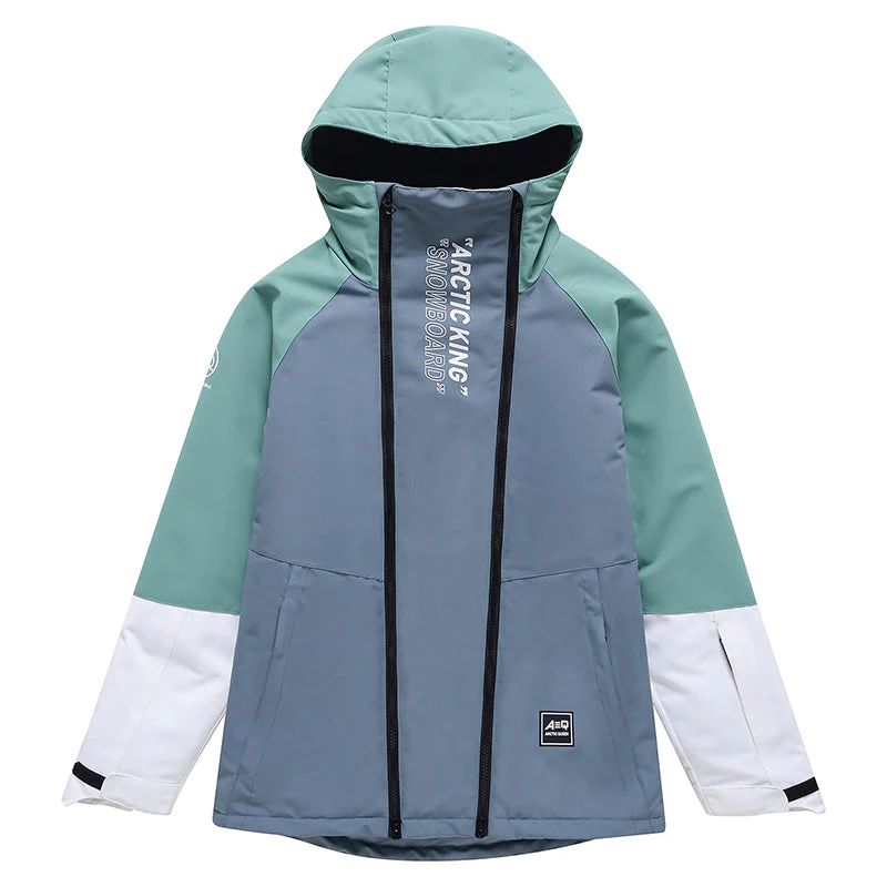 Women's Arctic Queen Winter Impression Zip Snow Jacket - Image 19