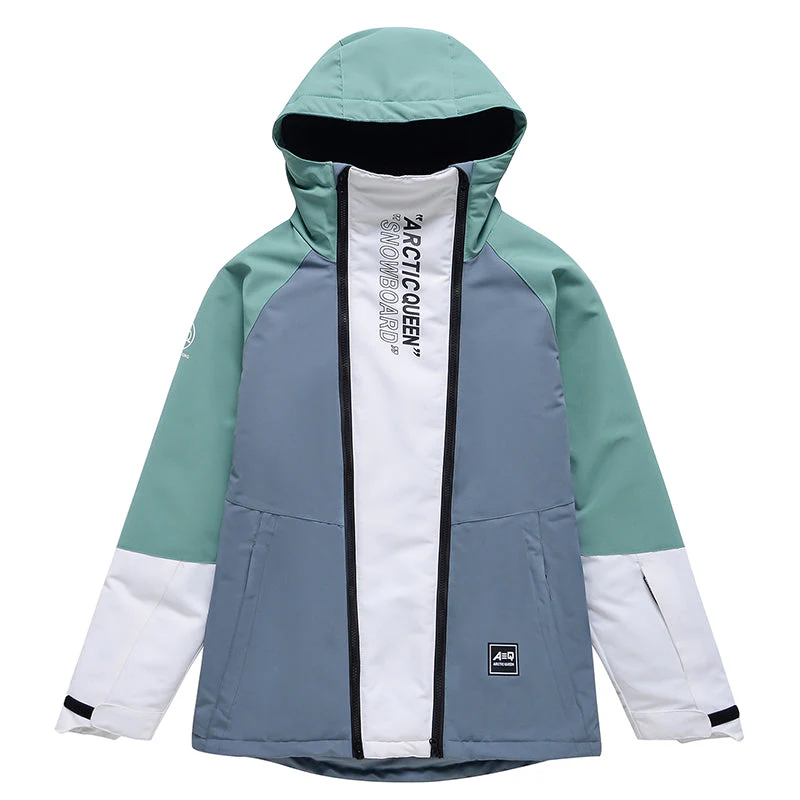 Women's Arctic Queen Winter Impression Zip Snow Jacket - Image 20