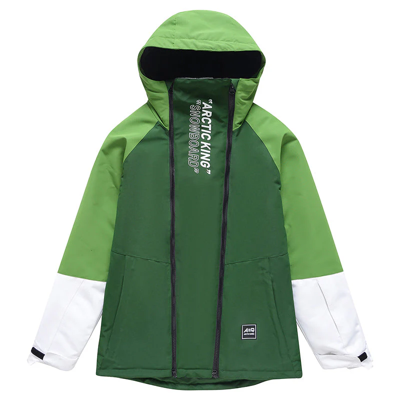 Women's Arctic Queen Winter Impression Zip Snow Jacket - Image 3