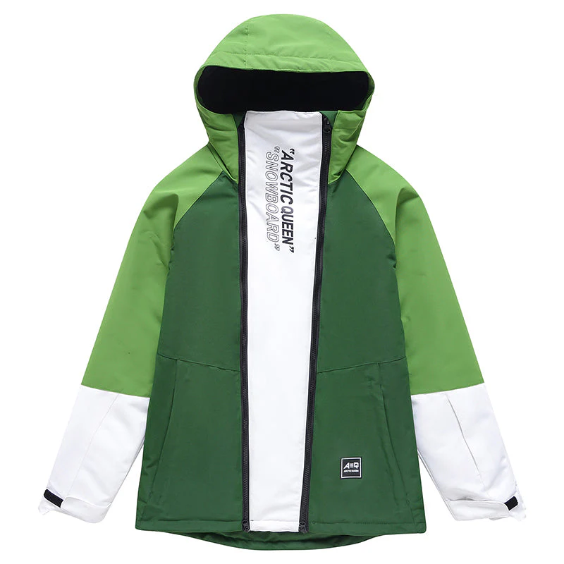 Women's Arctic Queen Winter Impression Zip Snow Jacket - Image 4