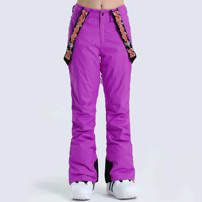 Women's Gsou Snow 10k Highland Ski Pants Bibs - Image 4