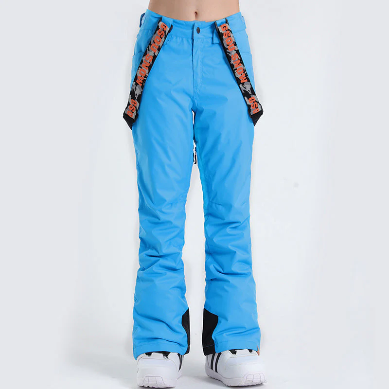 Women's Gsou Snow 10k Highland Ski Pants Bibs - Image 6