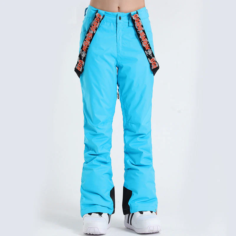 Women's Gsou Snow 10k Highland Ski Pants Bibs - Image 7