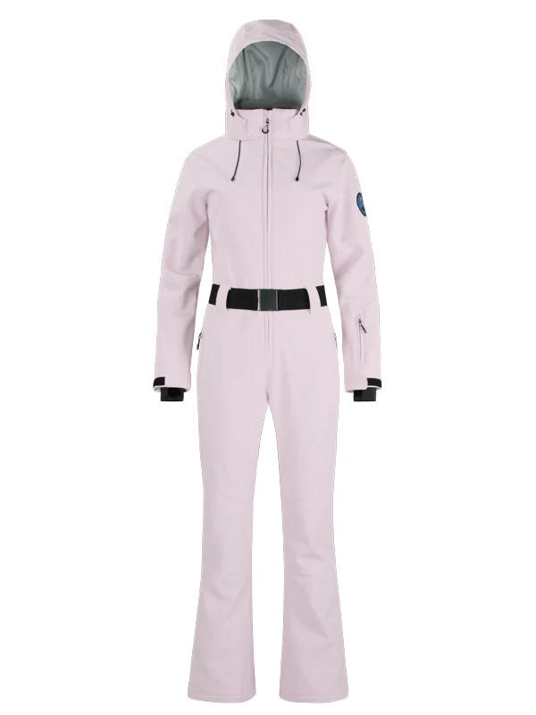 Women's Gsou Snow Classic Belted Flare One Piece Ski Suit - Image 25