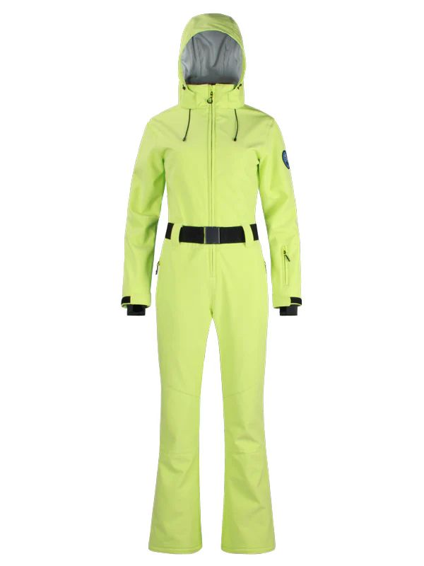 Women's Gsou Snow Classic Belted Flare One Piece Ski Suit - Image 29