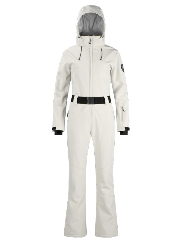 Women's Gsou Snow Classic Belted Flare One Piece Ski Suit - Image 5