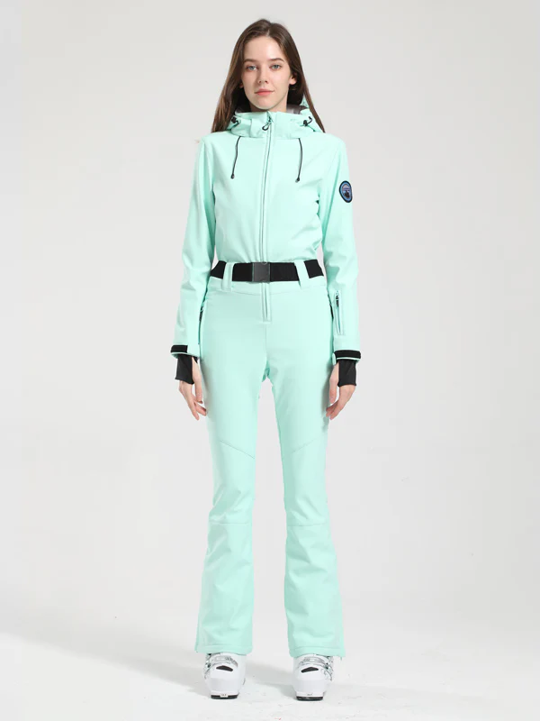 Women's Gsou Snow Classic Belted Flare Ski Suit - Image 18