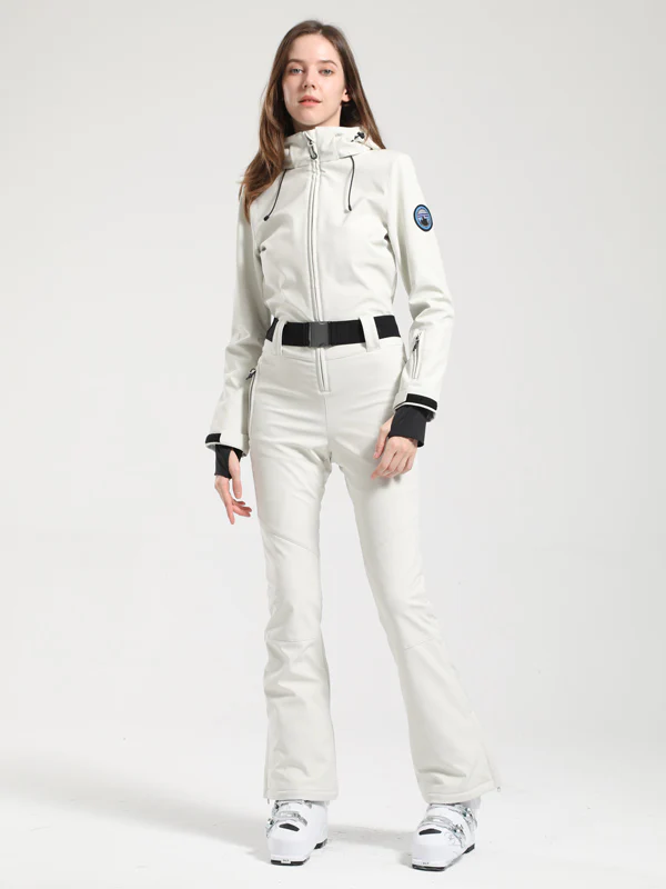 Women's Gsou Snow Classic Belted Flare Ski Suit - Image 25