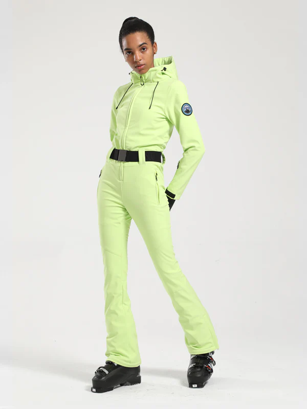 Women's Gsou Snow Classic Belted Flare Ski Suit - Image 29