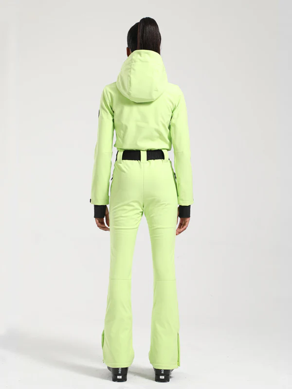 Women's Gsou Snow Classic Belted Flare Ski Suit - Image 31