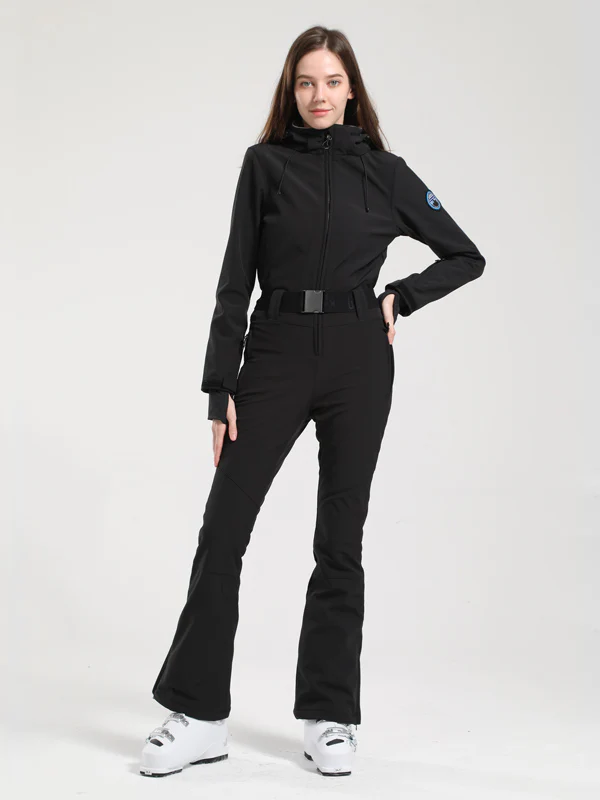 Women's Gsou Snow Classic Belted Flare Ski Suit - Image 5