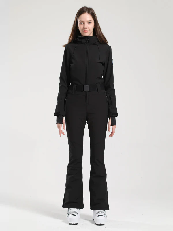 Women's Gsou Snow Classic Belted Flare Ski Suit - Image 7
