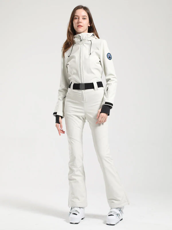 Women's Gsou Snow Classic Flare Belted Ski Suit - Image 26