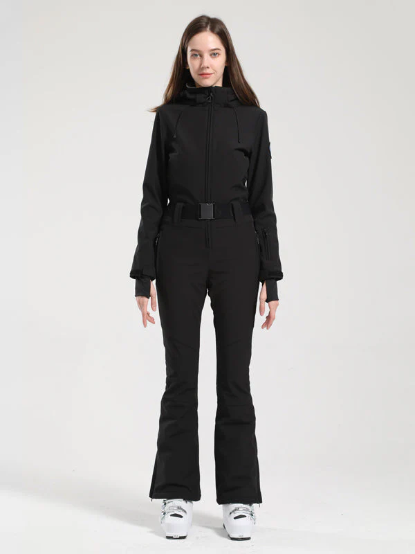 Women's Gsou Snow Classic Flare Belted Ski Suit - Image 3