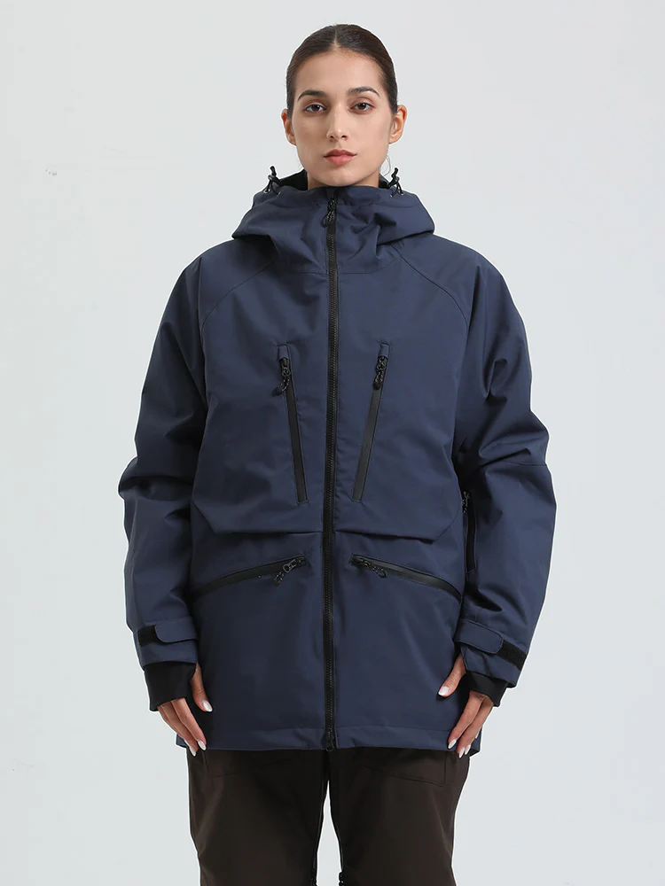 Women's Gsou Snow Durable Mountain Pro All Function Cargo Snow Jacket - Image 10