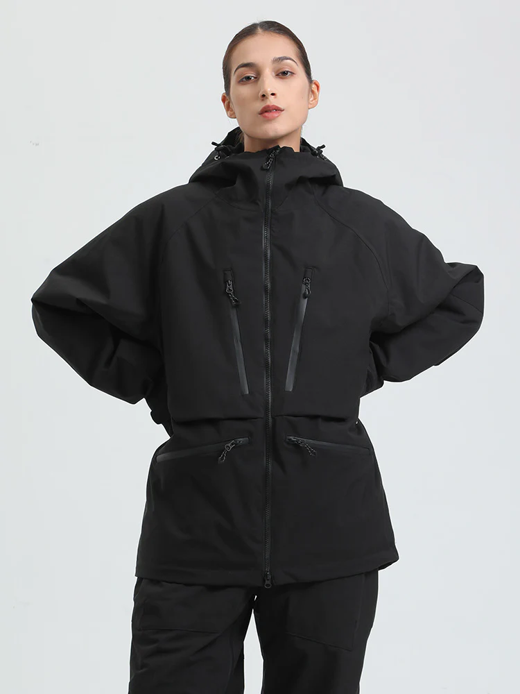 Women's Gsou Snow Durable Mountain Pro All Function Cargo Snow Jacket - Image 20