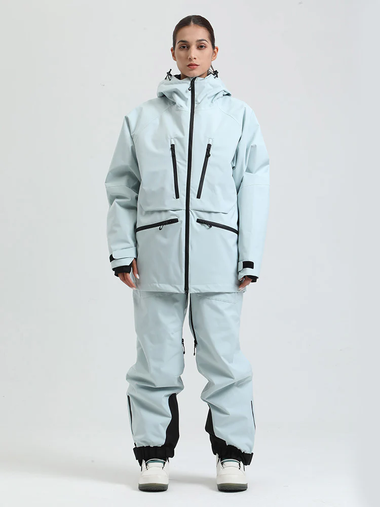 Women's Gsou Snow Durable Mountain Pro All Function Cargo Snow Suit - Image 10