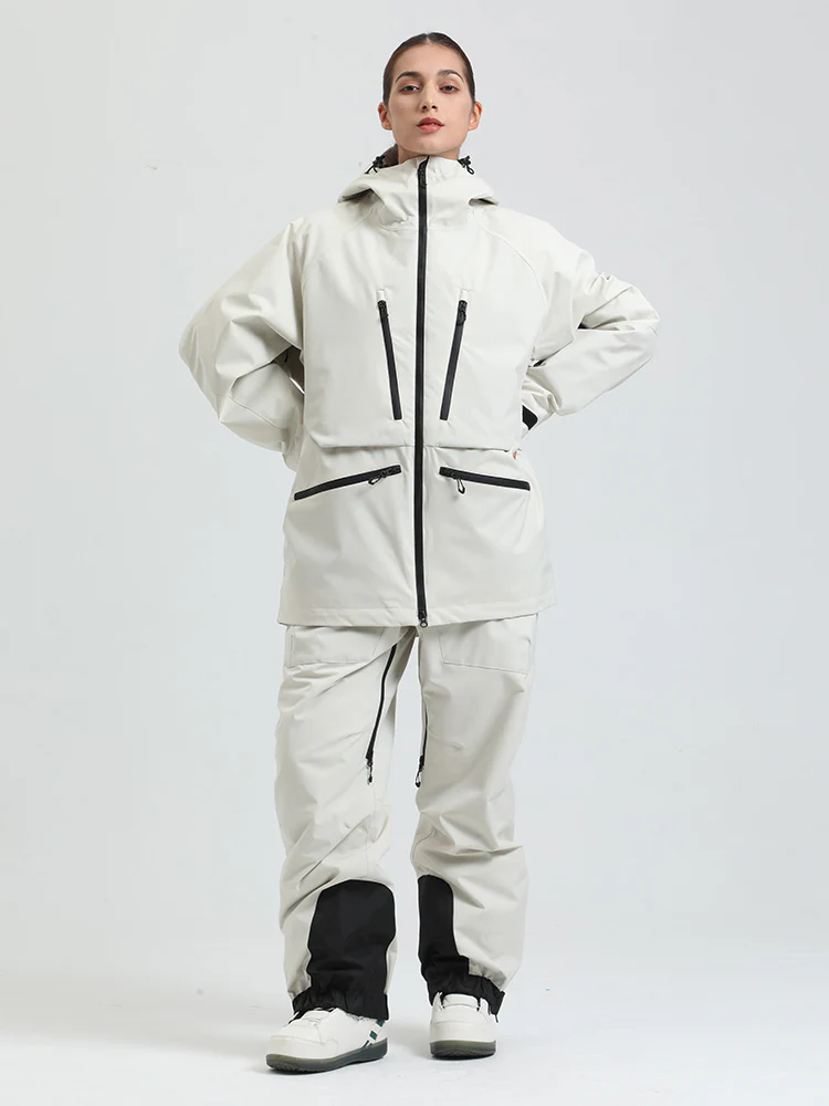 Women's Gsou Snow Durable Mountain Pro All Function Cargo Snow Suit - Image 11