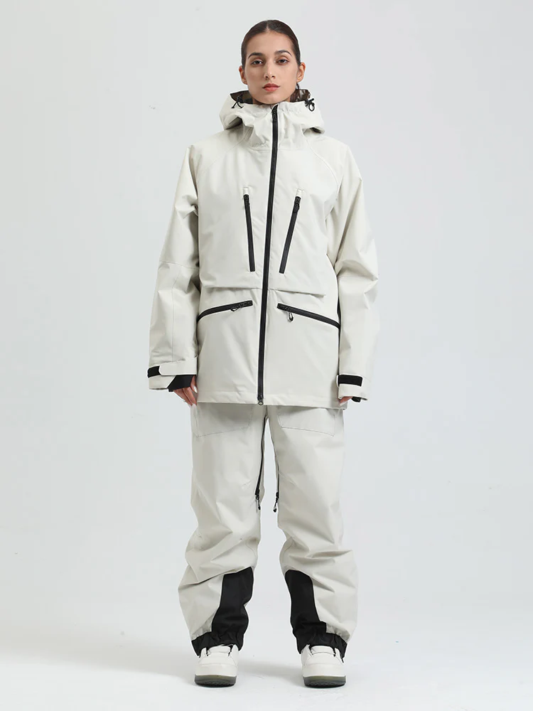 Women's Gsou Snow Durable Mountain Pro All Function Cargo Snow Suit - Image 12