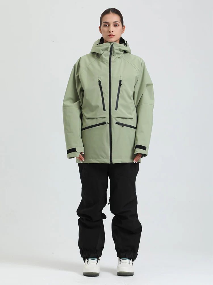 Women's Gsou Snow Durable Mountain Pro All Function Cargo Snow Suit - Image 16
