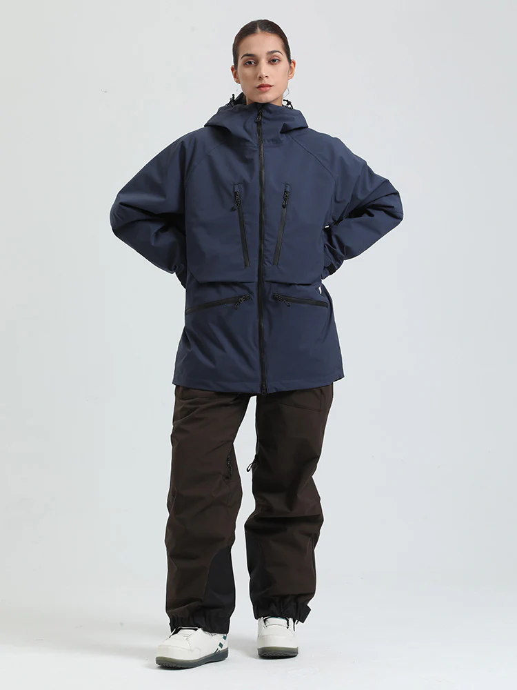 Women's Gsou Snow Durable Mountain Pro All Function Cargo Snow Suit - Image 17