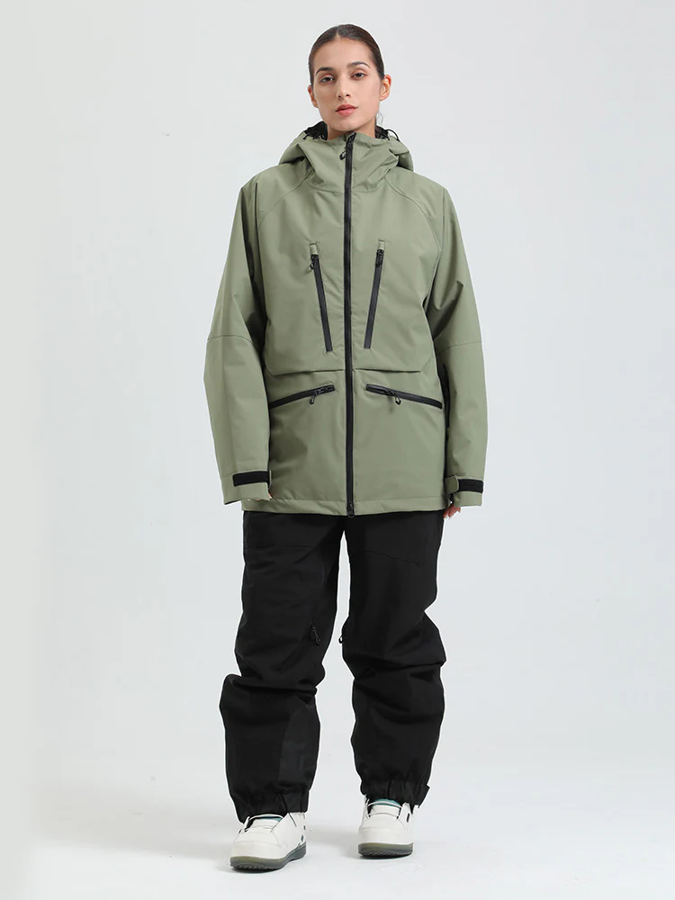 Women's Gsou Snow Durable Mountain Pro All Function Cargo Snow Suit - Image 19