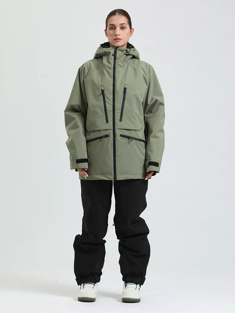 Women's Gsou Snow Durable Mountain Pro All Function Cargo Snow Suit - Image 20