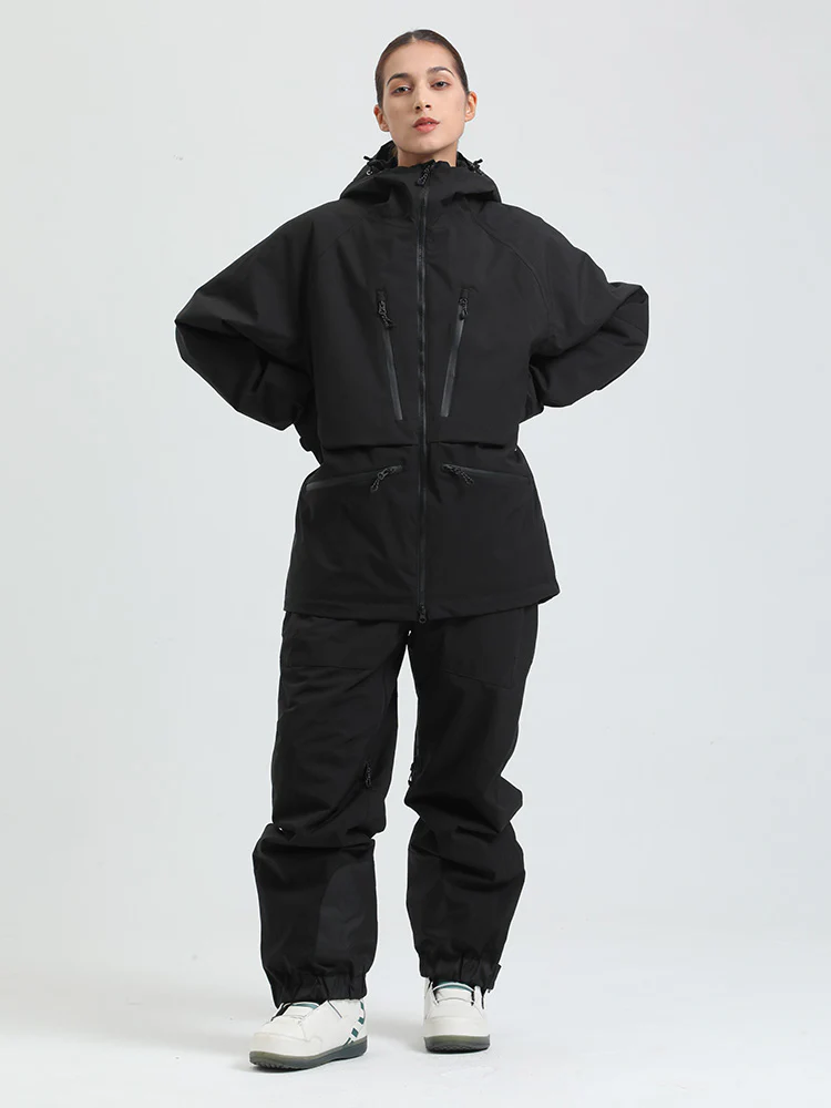 Women's Gsou Snow Durable Mountain Pro All Function Cargo Snow Suit - Image 21
