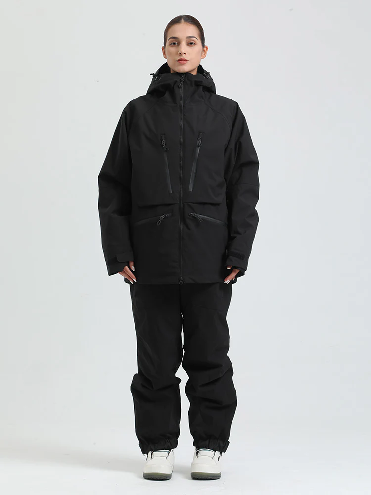 Women's Gsou Snow Durable Mountain Pro All Function Cargo Snow Suit - Image 22