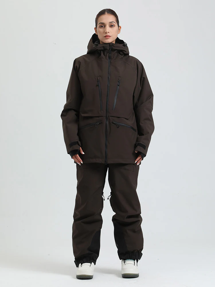 Women's Gsou Snow Durable Mountain Pro All Function Cargo Snow Suit - Image 24