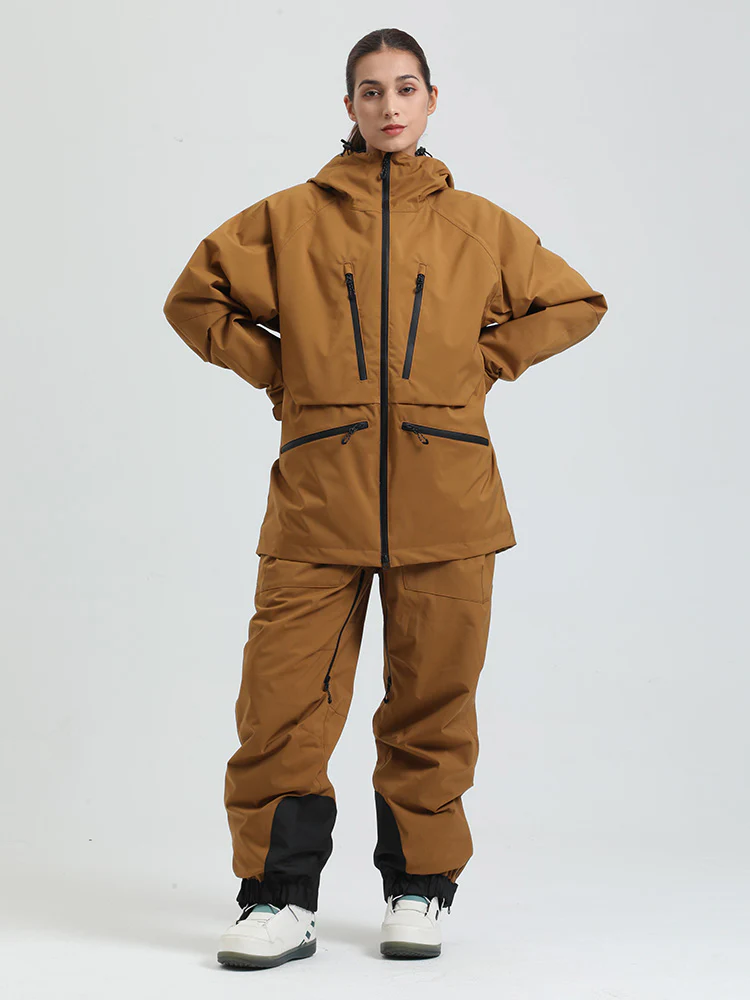 Women's Gsou Snow Durable Mountain Pro All Function Cargo Snow Suit - Image 27
