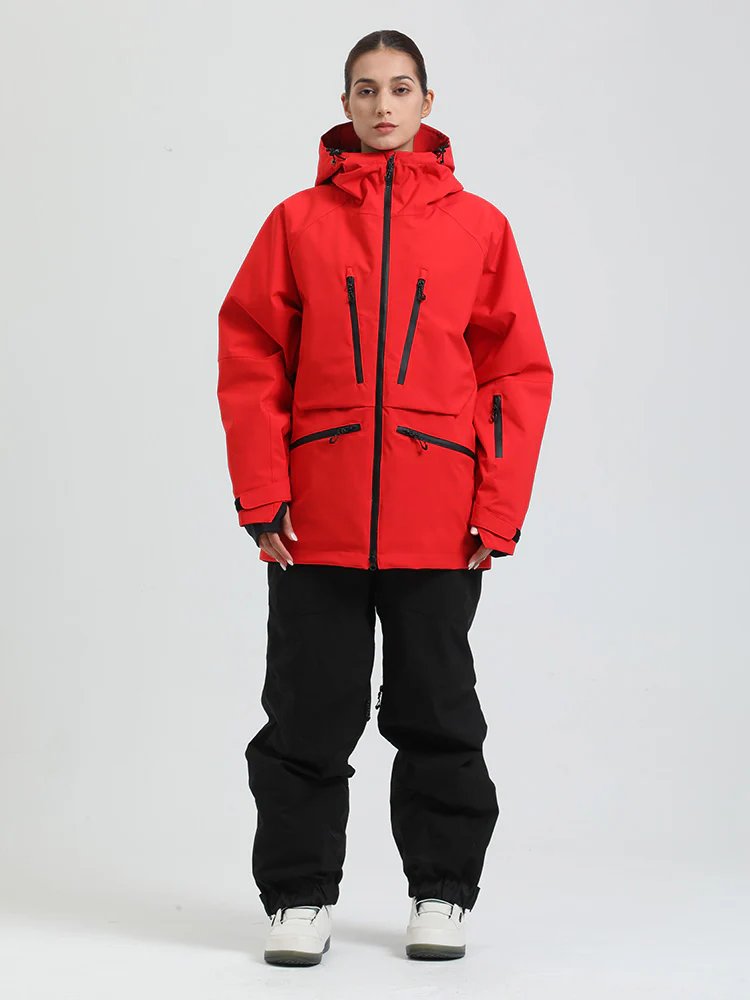 Women's Gsou Snow Durable Mountain Pro All Function Cargo Snow Suit - Image 4