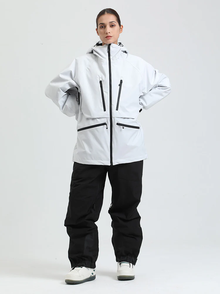 Women's Gsou Snow Durable Mountain Pro All Function Cargo Snow Suit - Image 7