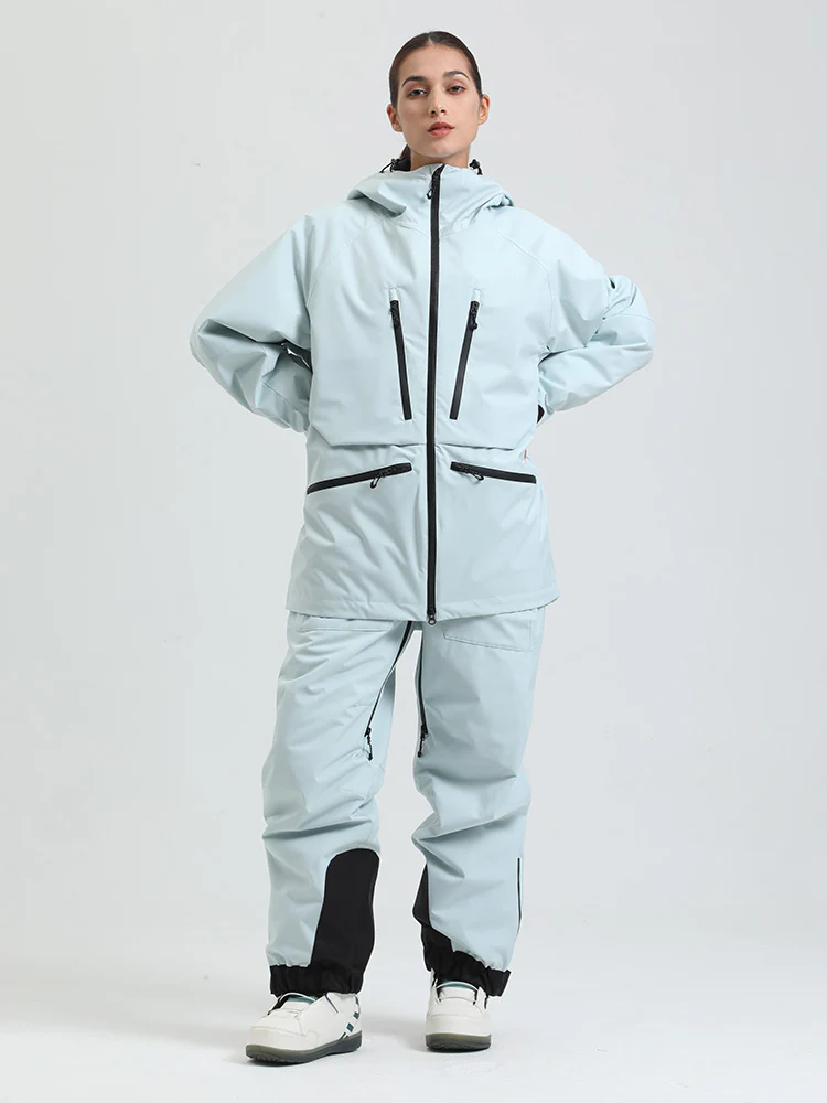 Women's Gsou Snow Durable Mountain Pro All Function Cargo Snow Suit - Image 9