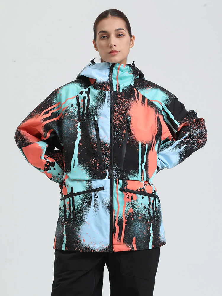Women's Gsou Snow Durable Mountain Pro All Function Mountain Snow Jacket - Image 3