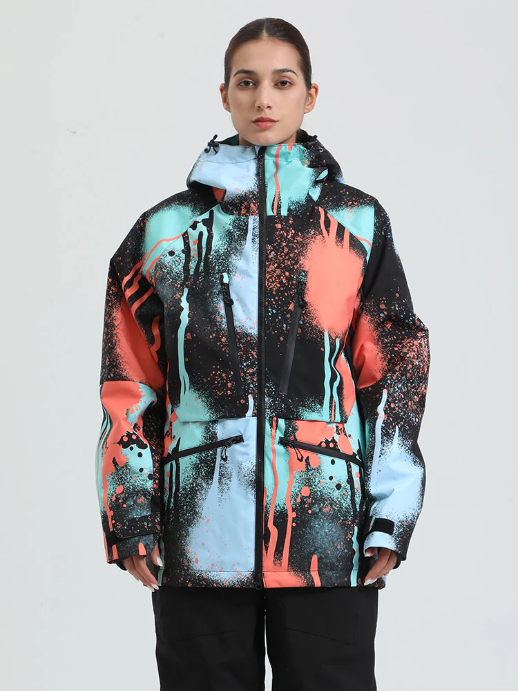 Women's Gsou Snow Durable Mountain Pro All Function Mountain Snow Jacket - Image 4