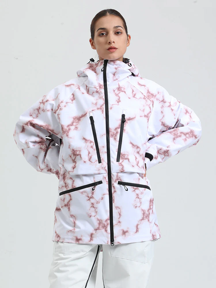 Women's Gsou Snow Durable Mountain Pro All Function Mountain Snow Jacket - Image 7