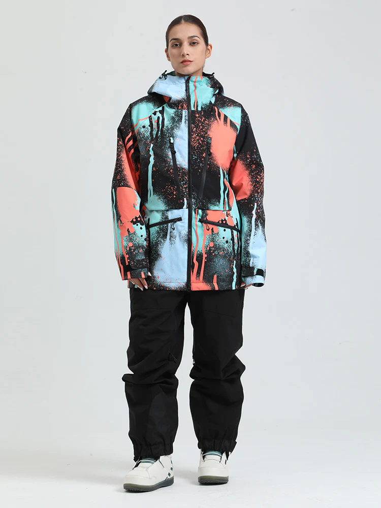 Women's Gsou Snow Durable Mountain Pro All Function Mountain Snow Suit - Image 3