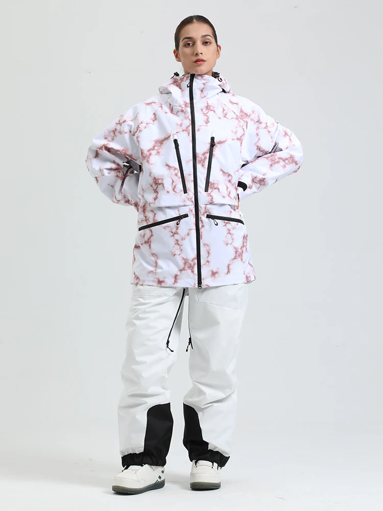 Women's Gsou Snow Durable Mountain Pro All Function Mountain Snow Suit - Image 7