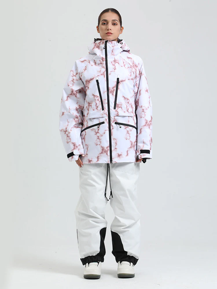 Women's Gsou Snow Durable Mountain Pro All Function Mountain Snow Suit - Image 8