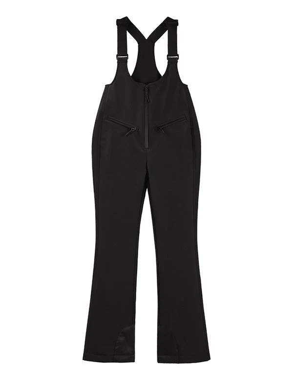 Women's Gsou Snow Elegant Flare Ski Bibs Pants - Image 14