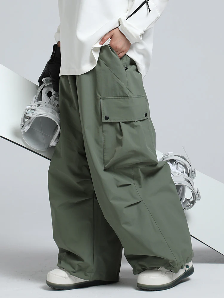 Women's Gsou Snow Mountain Chill Freestyle Baggy Snowboard Pants - Image 15