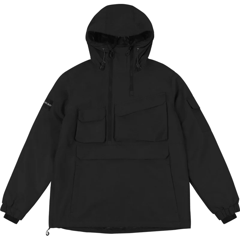 Women's Gsou Snow Winter Action Anorak Cargo Snowboard Jacket - Image 7
