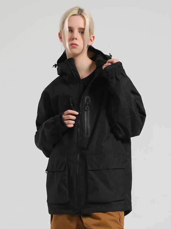 Women's Gsou Snow Winter Ranger Cargo Snowboard Jacket - Image 3