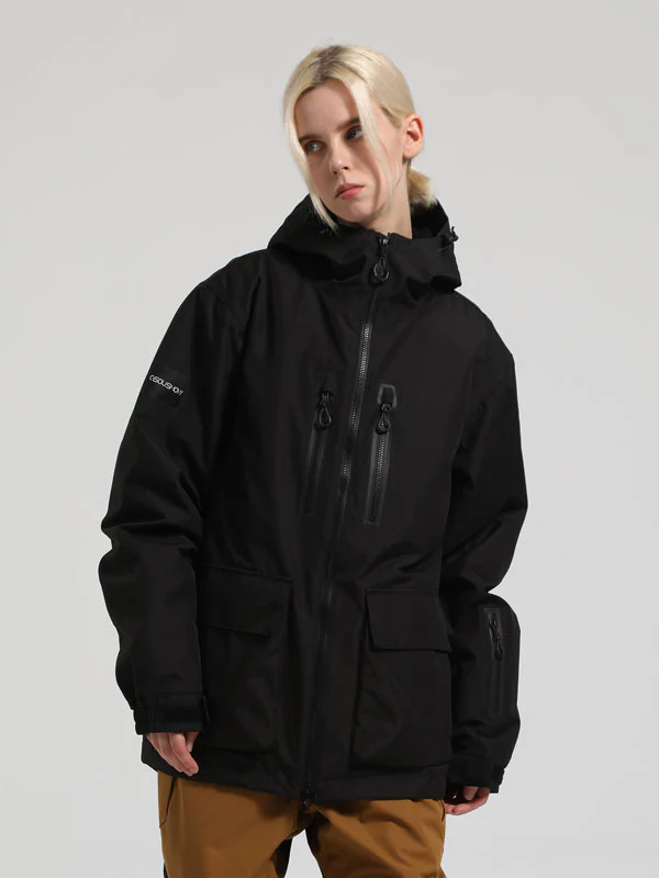 Women's Gsou Snow Winter Ranger Cargo Snowboard Jacket - Image 4