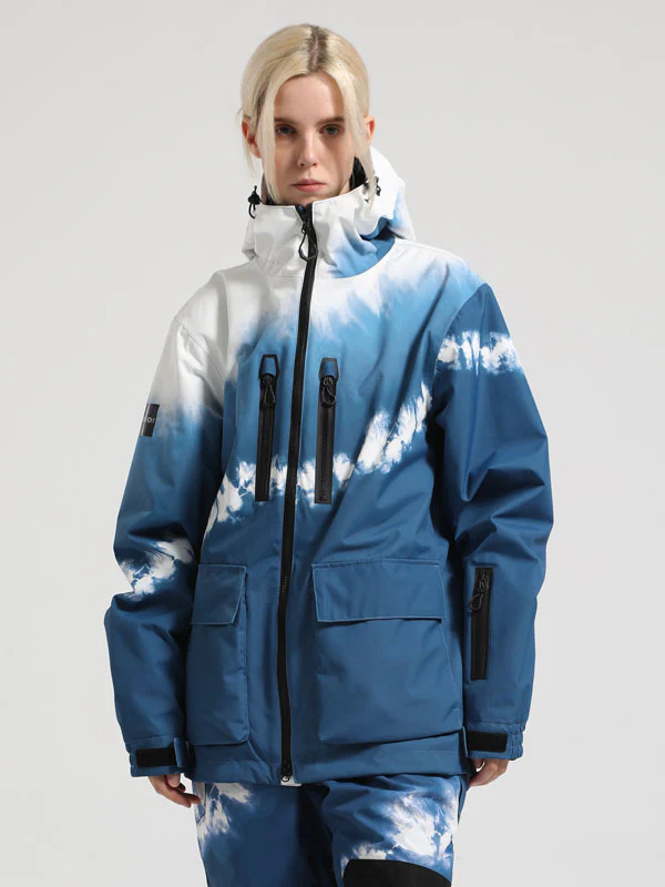 Women's Gsou Snow Winter Ranger Cargo Snowboard Jacket - Image 6