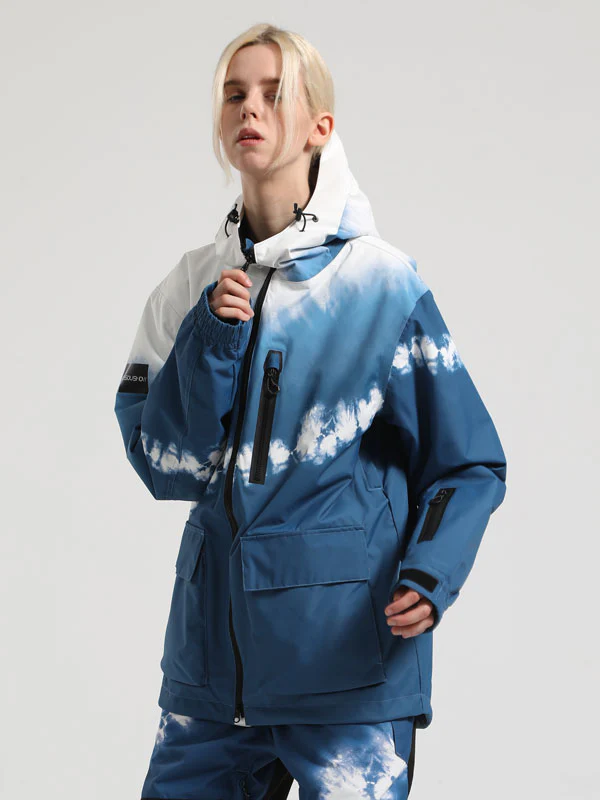 Women's Gsou Snow Winter Ranger Cargo Snowboard Jacket - Image 7