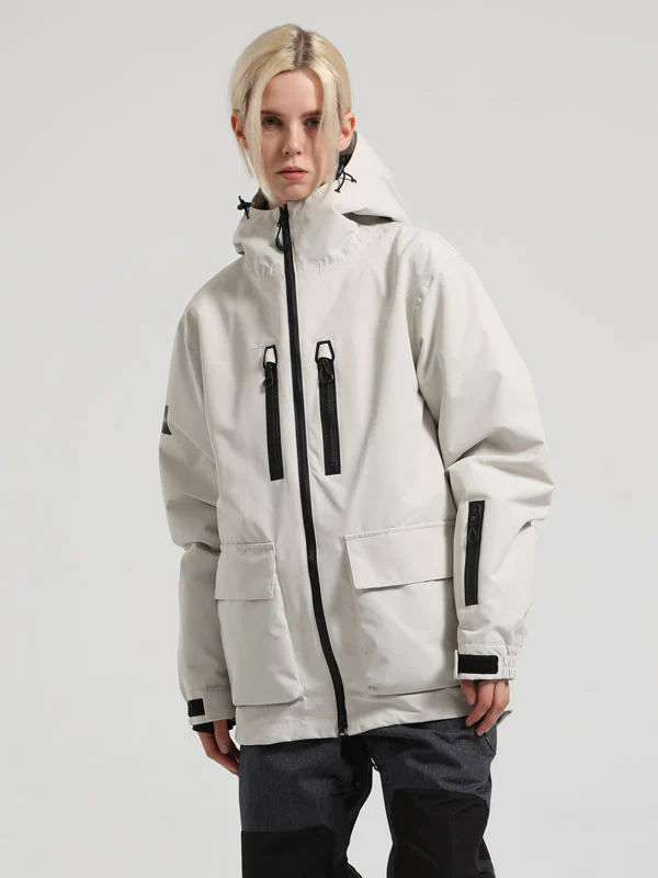 Women's Gsou Snow Winter Ranger Cargo Snowboard Jacket - Image 8